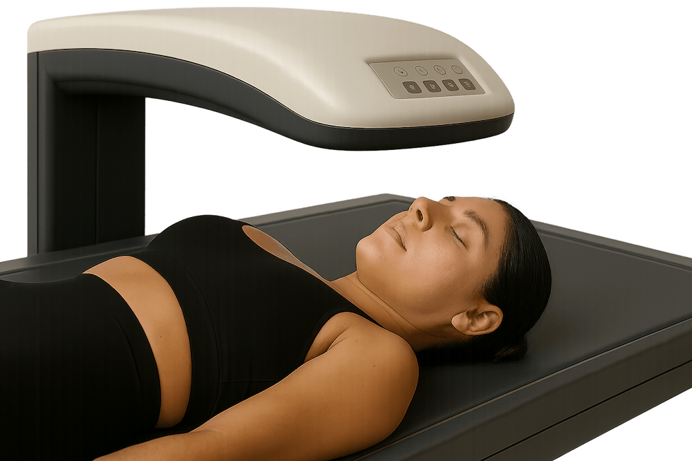 DEXA+ scan device and app